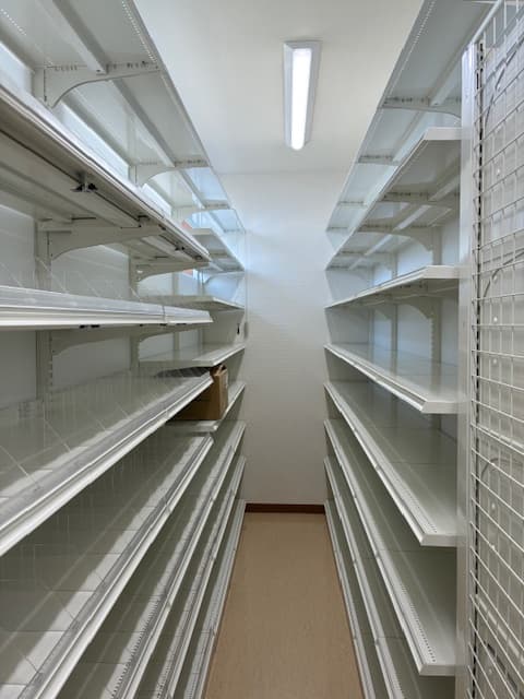 入れ替え後の薬局ラック